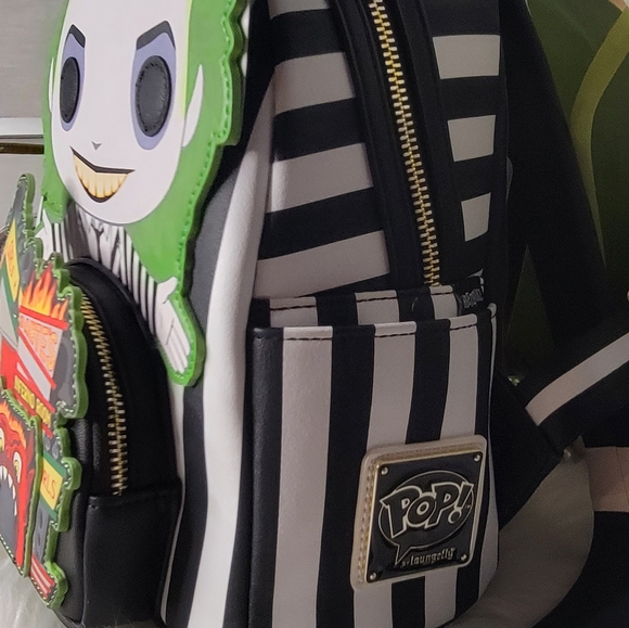 LOUNGEFLY X Beetlejuice Dante’s Inferno POP! Mini Backpack